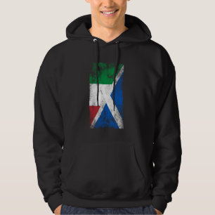 Italien Schottland Flaggen - Italienischer Schotte Hoodie