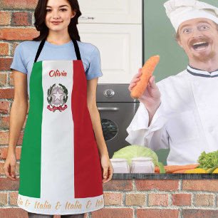 Italien Schürze, Italien, italienische Flag Koch K Schürze