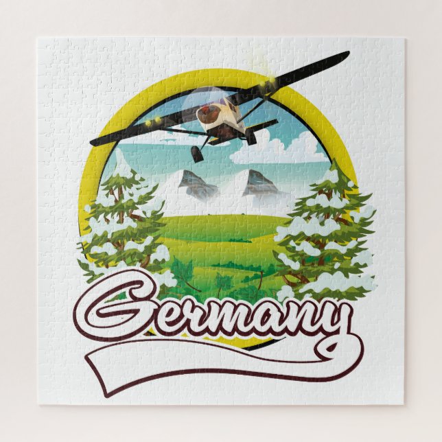 Italien Scooter Reiselogo (Vertikal)