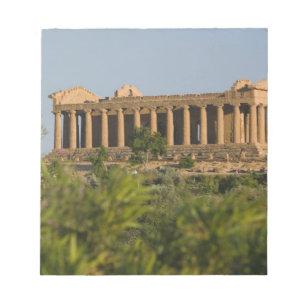 Italien, Sizilien, Agrigento, La Valle dei Templi, Notizblock