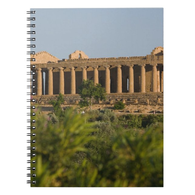 Italien, Sizilien, Agrigento, La Valle dei Templi, Notizblock (Vorderseite)
