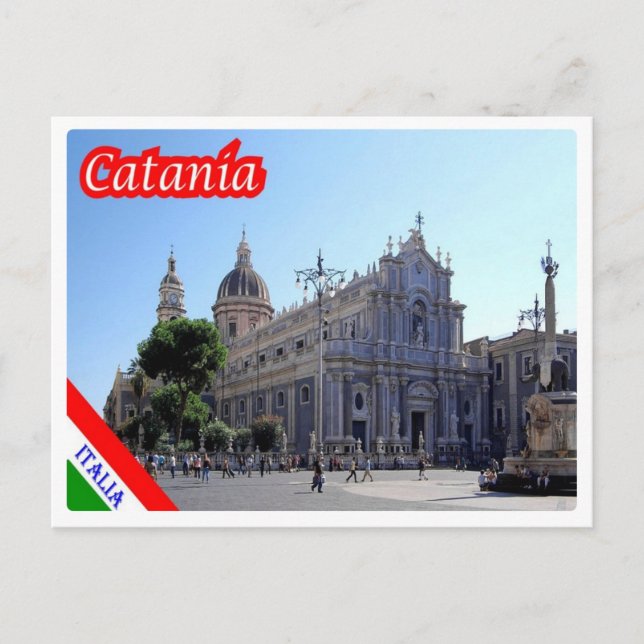 Italien - Sizilien - Catania - Postkarte (Vorderseite)