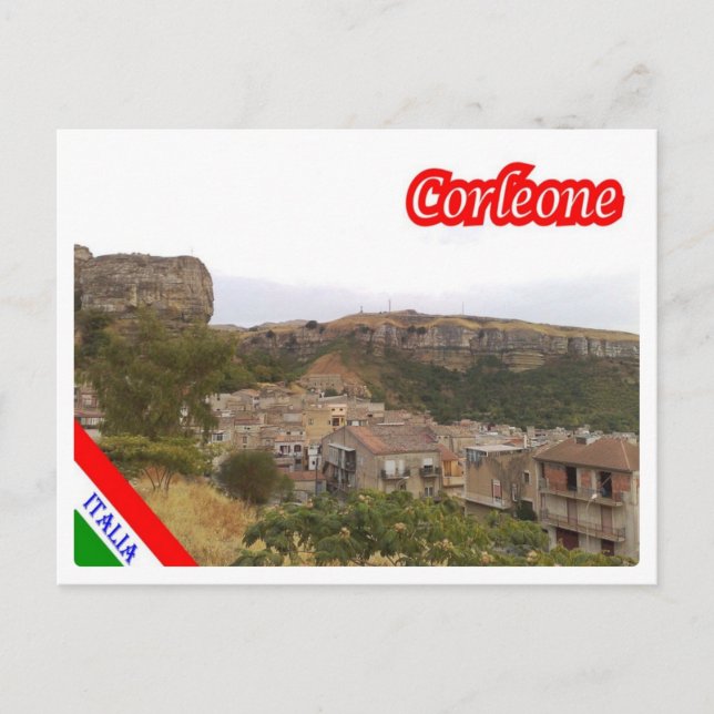 Italien - Sizilien - Corleone - Postkarte (Vorderseite)