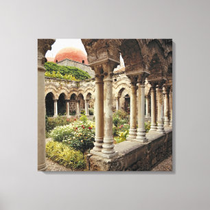 Italien, Sizilien, Palermo. Die Klemme überleben  Leinwanddruck