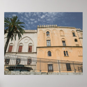 Italien, Sizilien, Palermo, Palazzo dei Normanni Poster