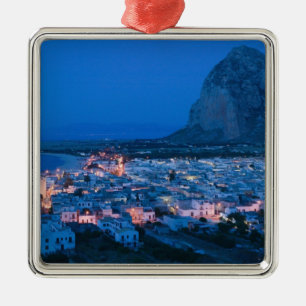 Italien, Sizilien, SAN VITO LO CAPO, Ferienort Silbernes Ornament