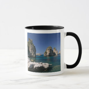 Italien, Sizilien, Scopello, Felsen bei Tonnara Tasse