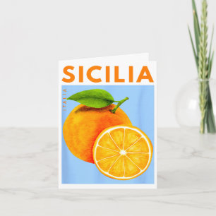 Italien Sizilien Souvenir_Sizilien Karte