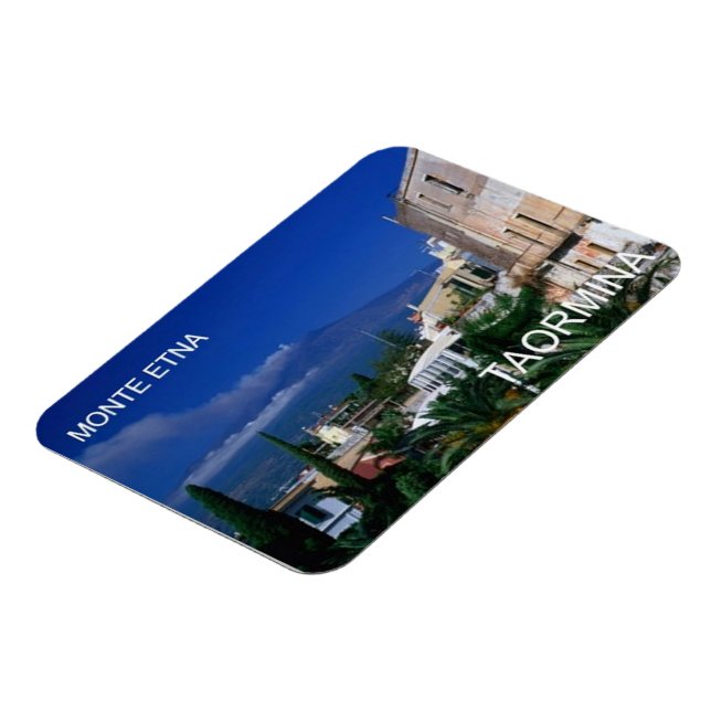 Italien - Sizilien - Taormina - Ätna - Magnet (Linke Seite)