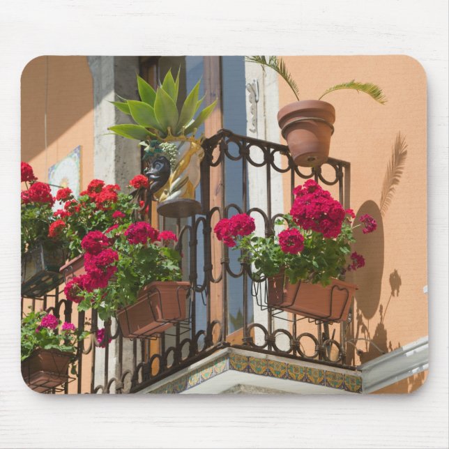 ITALIEN, Sizilien, TAORMINA: Corso Umberto 1, Mousepad (Vorne)