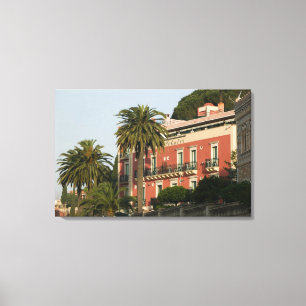 ITALIEN, Sizilien, TAORMINA: Hotel Schuler Leinwanddruck