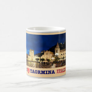 Italien - Sizilien - Taormina - I Liebe - Kaffeetasse