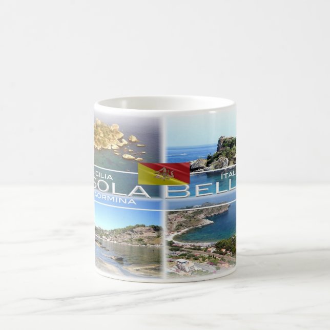 Italien - Sizilien - Taormina - Isola Bella - Kaffeetasse (Mittel)