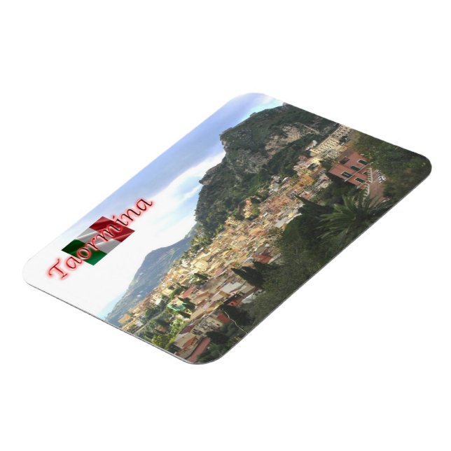 Italien - Sizilien - Taormina - Magnet (Linke Seite)