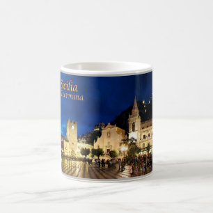 Italien - Sizilien - Taormina - Nacht - Kaffeetasse