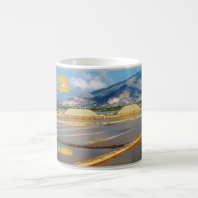 Italien - Sizilien - Trapani - Le Saline - Kaffeetasse (Mittel)