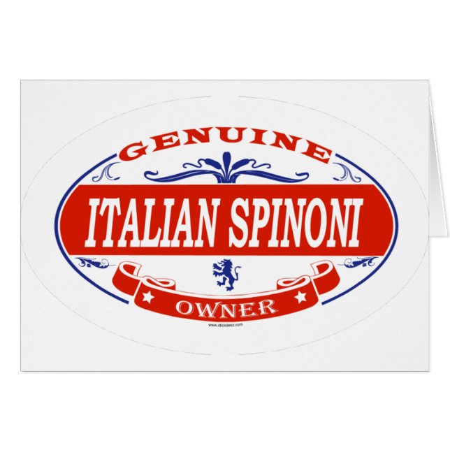 Italien Spinoni (Devant horizontal)