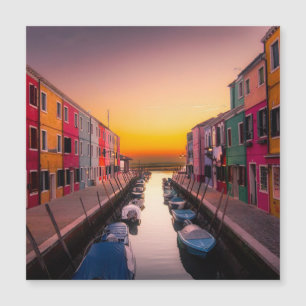 Italien Stadtbild Magnetkarte