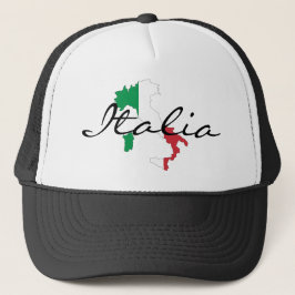 Italien-Stiefel des italienischen des Hutes Truckerkappe