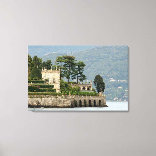 Italien, Stresa, Lago Maggiore, Isola Bella 2 Leinwanddruck (Vorderseite)