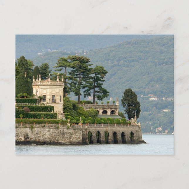 Italien, Stresa, Lago Maggiore, Isola Bella 2 Postkarte (Vorderseite)
