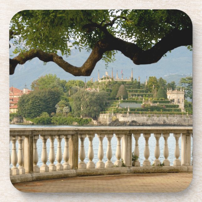 Italien, Stresa, Lago Maggiore, Isola Bella Untersetzer (Vorderseite)
