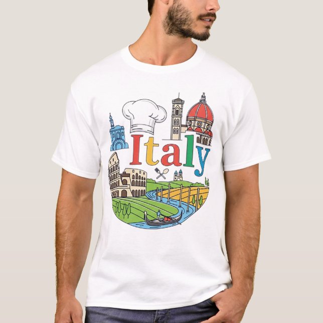 ITALIEN T-Shirt (Vorderseite)