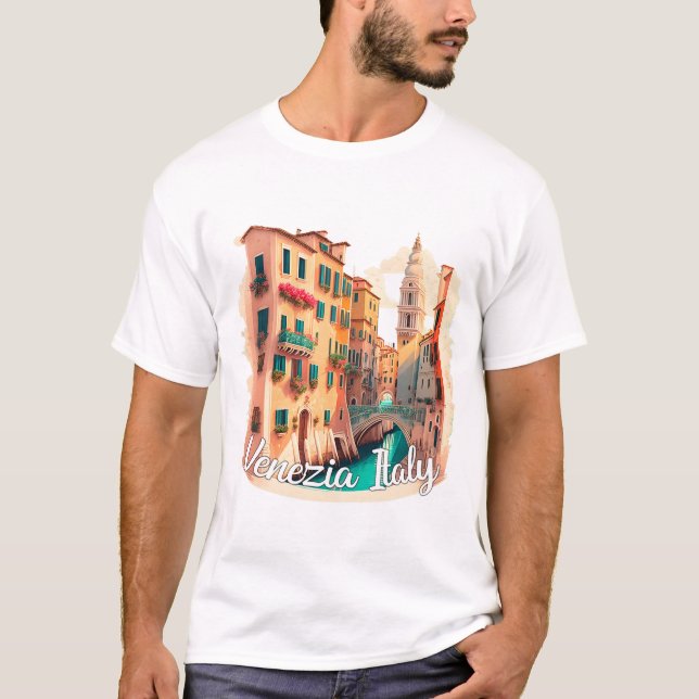 Italien T - Shirt Venezia (Vorderseite)