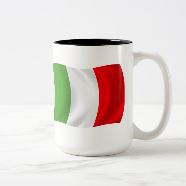Italien Tasse der Flagge (Rechts)