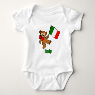 Italien-Teddybär Baby Strampler