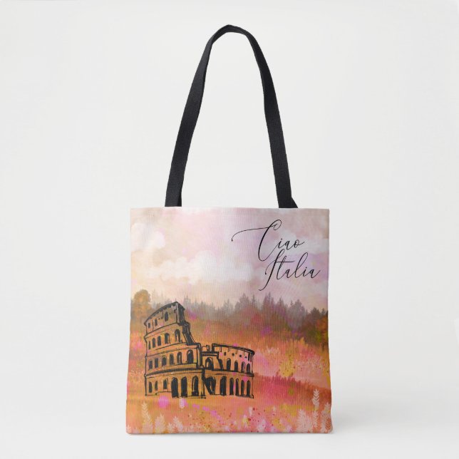 *~* Italien Toskana Art Landschaft Kolosseum Tasche (Vorderseite)