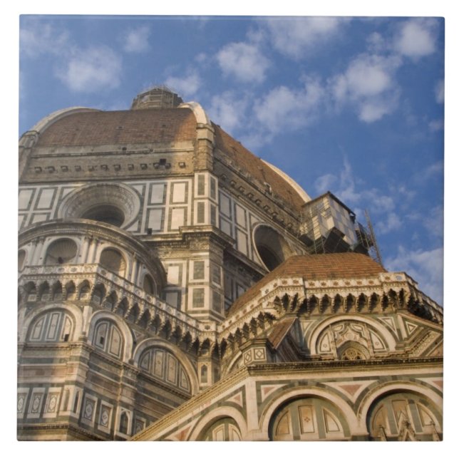 Italien, Toskana, Florenz. Der Dom.2 Fliese (Vorderseite)