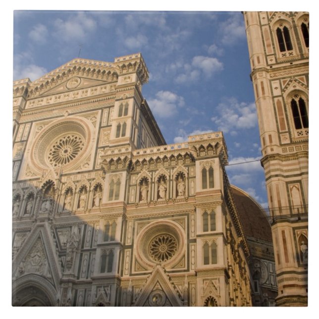Italien, Toskana, Florenz. Der Dom. Fliese (Vorderseite)