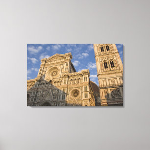 Italien, Toskana, Florenz. Der Dom. Leinwanddruck