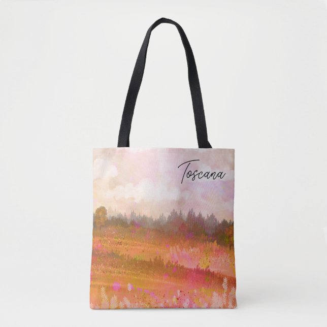 *~* Italien Toskana Kunst Landschaft Toscana Tasche (Vorderseite)