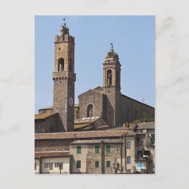 Italien. Toskana. Montalcino 2 Postkarte (Vorderseite)