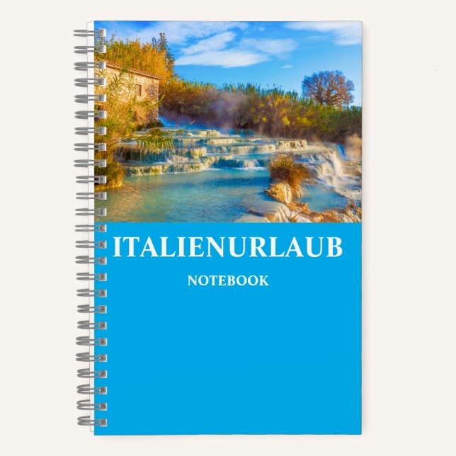 Italien-Toskana Notizbuch (Vorderseite)
