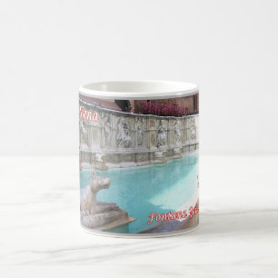 Italien - Toskana - Siena - Gaia-Brunnen - Kaffeetasse