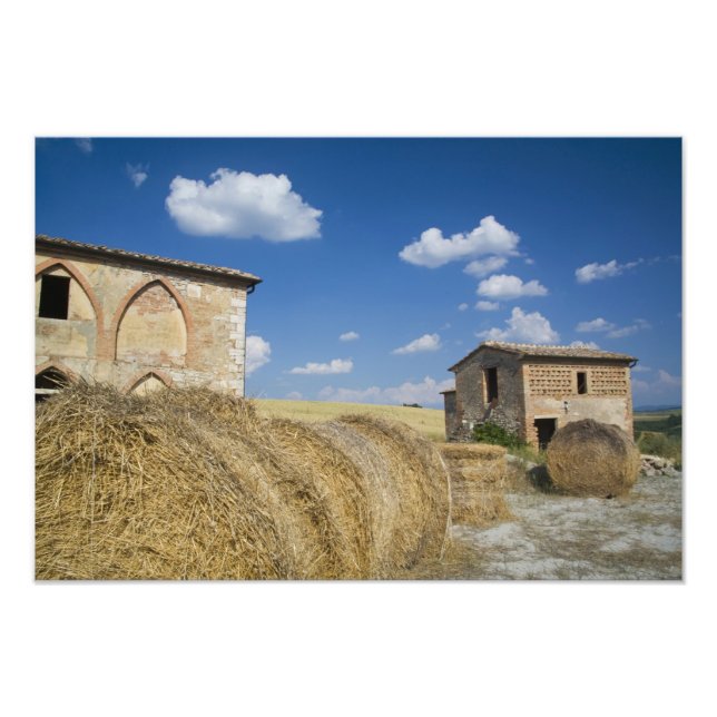 Italien, Toskana, Toskana Villa im Frühling. 2 Fotodruck (Vorne)