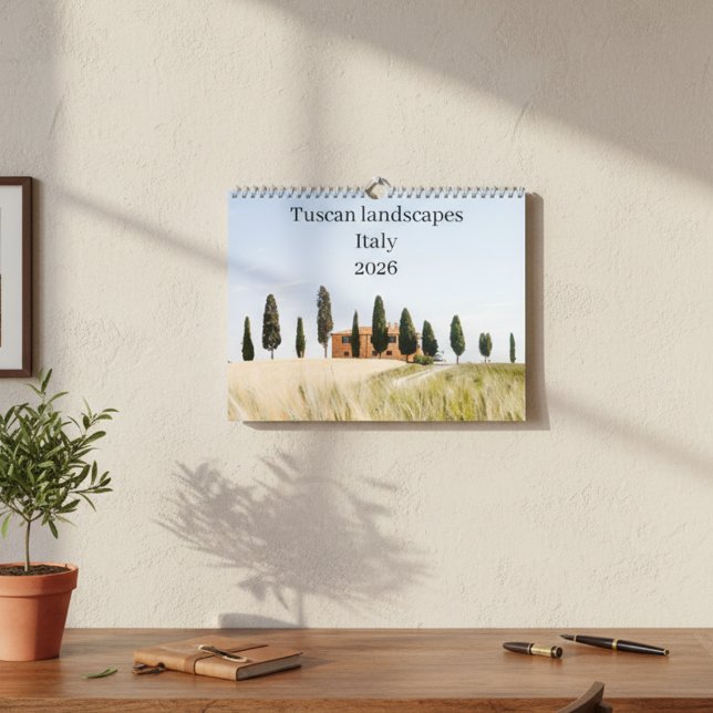 Italien Toskanische Landschaft 2026 Kalender (Von Creator hochgeladen)