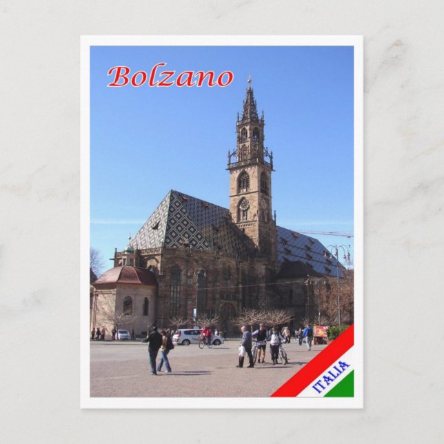 Italien - Trentino Südtirol - Bozen - Südtirol - Postkarte (Vorderseite)