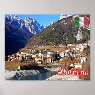 Italien - Trentino Südtirol - Molveno - Südtirol - Poster