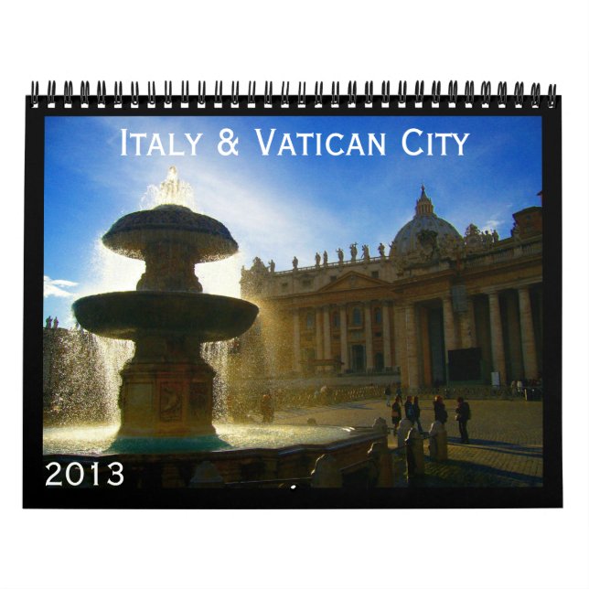 Italien- u. Vatikan2013 Kalender (Titelbild)