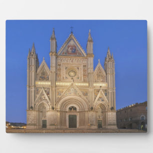 Italien, Umbria, Orvieto, Orvieto-Dom Fotoplatte