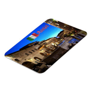 Italien - Umbrien - Assisi - Rathausplatz - Magnet