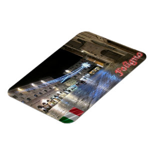 Italien - Umbrien - Foligno - Republik Platz - Magnet