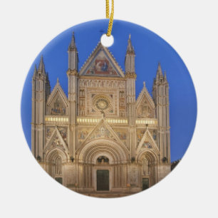 Italien, Umbrien, Orvieto, Dom von Orvieto Keramikornament