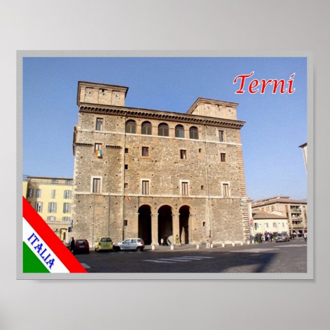Italien - Umbrien - Terni - Poster (Vorne)