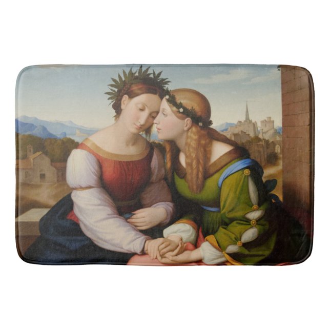 Italien und Deutschland (Italien und Deutschland a Badematte (Vorderseite)