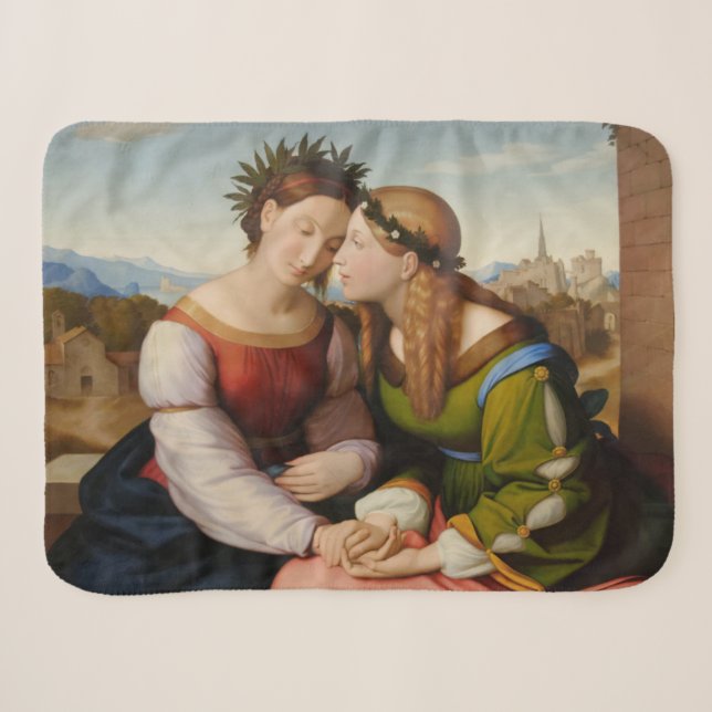 Italien und Deutschland (Italien und Deutschland a Sherpadecke (Vorderseite (Horizontal))
